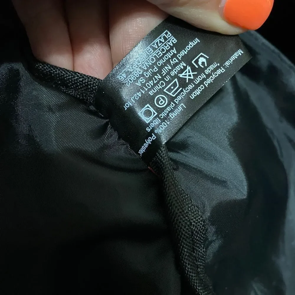Carolina Herrera Bad Boy black duffle bag gym sport weekender overnight